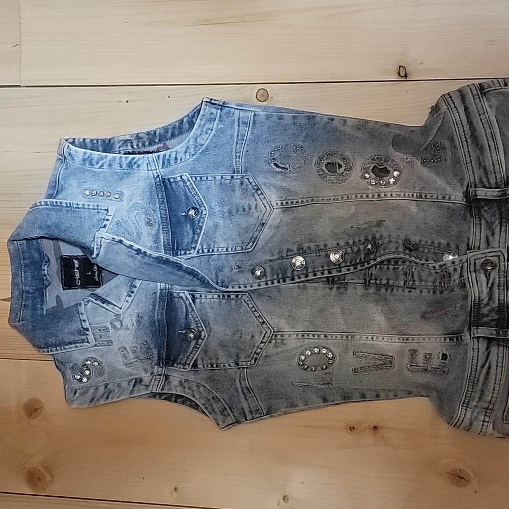 Jeans dress dish